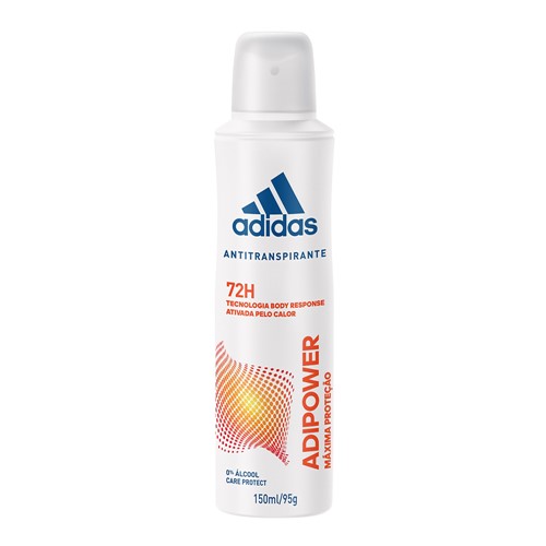 Desodorante Adidas Adipower Aerosol Antitranspirante 72h com 150ml