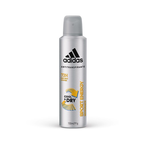 Desodorante Adidas Aerosol Masculino Sport Energy 150ml