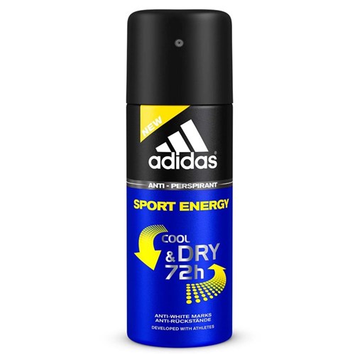 Desodorante Adidas Aerosol Masculino Sport Energy 150Ml