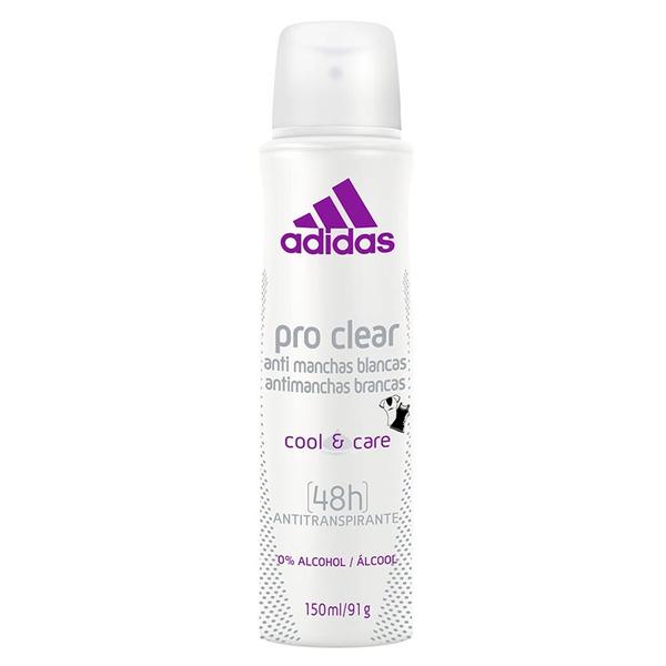 Desodorante Adidas Aerosol Pro Clear - 150ml