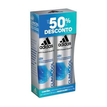 Kit Desodorante Aerossol Masculino Adidas Climacool 1 Unidade