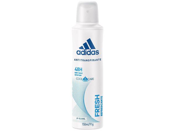 Desodorante Adidas Fresh Cool & Care Aerossol - Antitranspirante Feminino 150ml