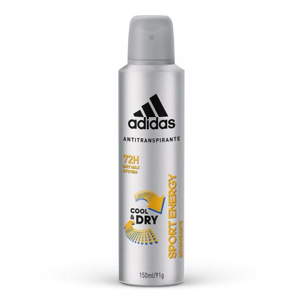 Desodorante Aerosol Adidas Masculino Cool Dry Sport Energy 150 Ml