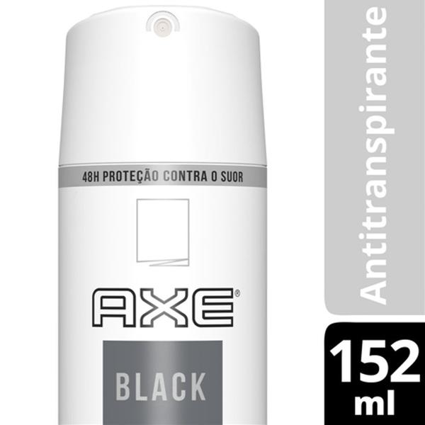 Desodorante Aerosol Antitranspirante Axe Suave Black - 152ml
