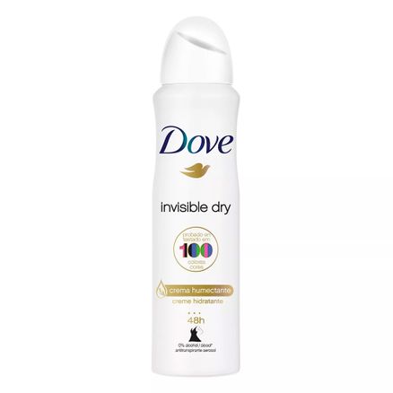 Desodorante Aerosol Antitranspirante Dove Invisible Dry 150ml