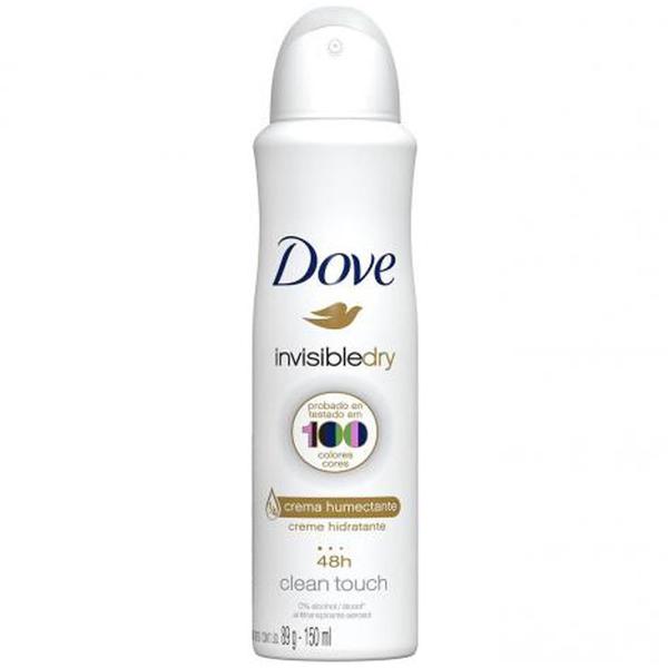 Desodorante Aerosol Antitranspirante Feminino Dove Invisible Dry 150ml - Unilever