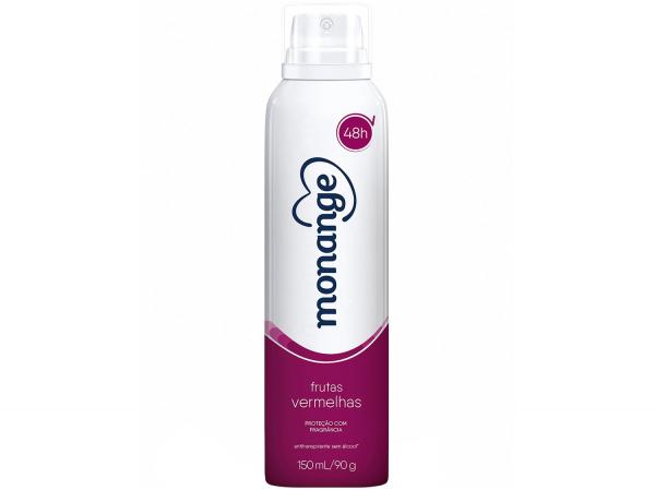 Desodorante Aerosol Antitranspirante Feminino - Monange Hidratação Nutritiva Frutas Vermelhas