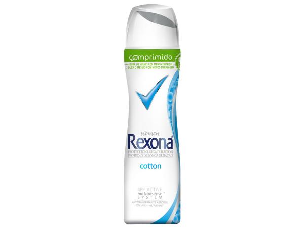 Desodorante Aerosol Antitranspirante Feminino - Rexona Motion Sense Cotton 85ml