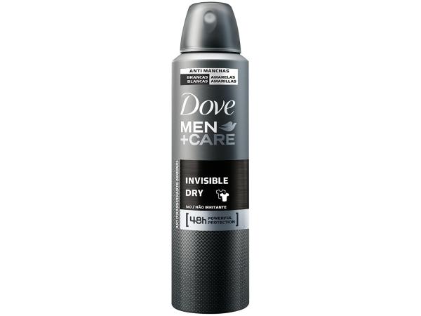 Desodorante Aerosol Antitranspirante Masculino - Dove Men+Care Invisible Dry 150ml