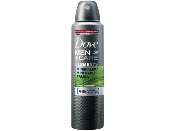 Desodorante Aerosol Antitranspirante Masculino - Dove Men+Care Minerais e Sálvia 150ml