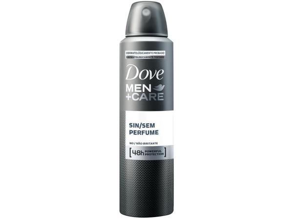 Desodorante Aerosol Antitranspirante Masculino - Men+Care Sem Perfume 150ml