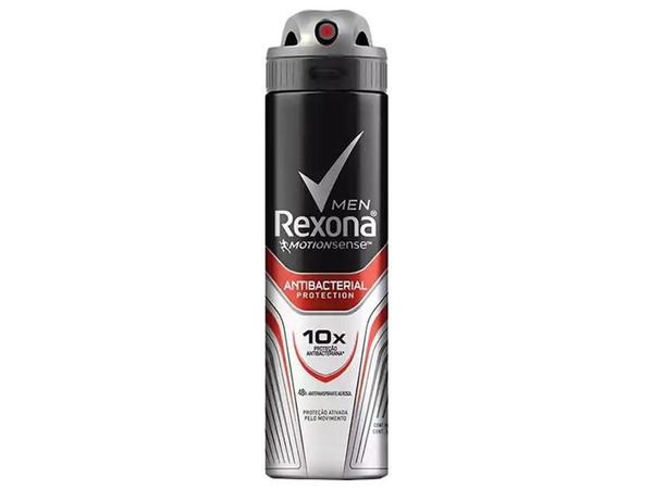 Desodorante Aerosol Antitranspirante Masculino - Rexona Antibacterial Protection 150ml