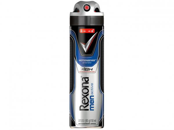 Desodorante Aerosol Antitranspirante Masculino - Rexona Motion Sense Active 150ml