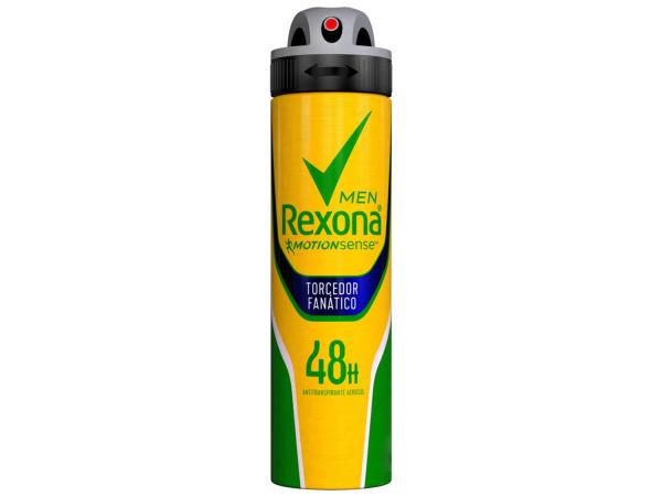 Desodorante Aerosol Antitranspirante Masculino - Rexona Torcedor Fanático 150ml