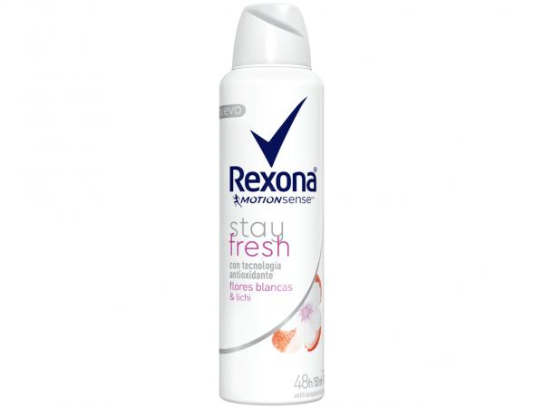 Desodorante Aerosol Antitranspirante Unissex - Rexona Motion Sense Stay Fresh 150ml