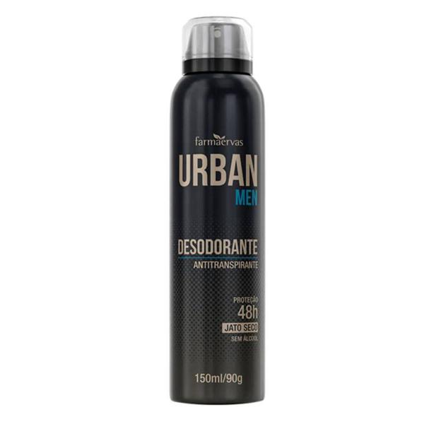 Desodorante Aerosol Antitranspirante Urban Men 150ml Tracta - Farmaervas