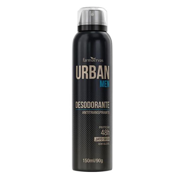 Desodorante Aerosol Antitranspirante Urban Men - Farmaervas