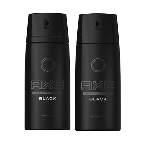Desodorante Aerosol Axe Black 2 Unidades