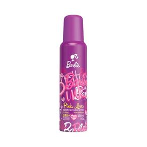 Desodorante Aerosol Barbie - Pink Love - 150ml