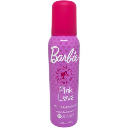 Desodorante Aerosol Barbie Pink Love Antitranspirante 150ml