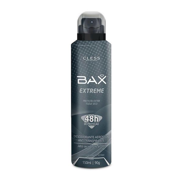 Desodorante Aerosol Bax Antitranspirante Extreme 150ml - Desodorante Bax