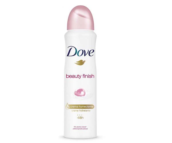 Desodorante Aerosol Beauty Finish Feminino 150ml Dove - 10 Unidades