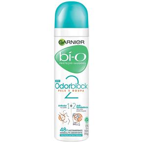 Desodorante Aerosol Bì-O Feminino Pele e Roupa Odor Block 150ml