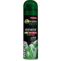 Desodorante Aerosol Bí-O Mineral Dry Power Masculino 150ml - Garnier