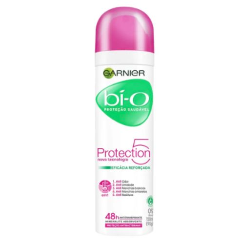 Desodorante Aerosol Bí-o Protection 5 Feminino 150 Ml