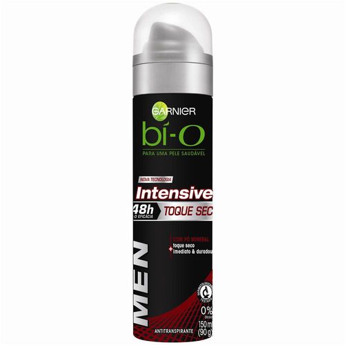 Desodorante Aerosol Bi-o Toque Seco Masculino - 150ml