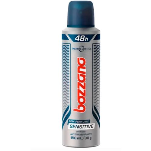 Desodorante Aerosol Bozzano Antitranspirante Sem Perfume Sensitive 150 Ml