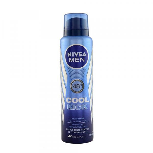 Desodorante Aerosol Cool Kick 48 Horas - 150ml - Nivea