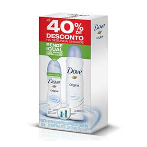 Desodorante Aerosol Dove 100ml + Comprimido 40% Desconto