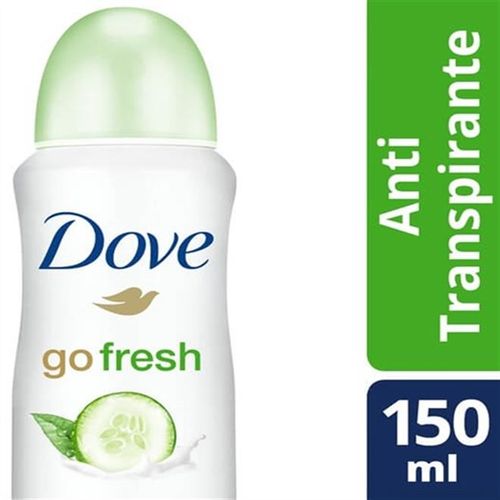Desodorante Aerosol Dove 150ml Fem Fresh Pep/cha Verd Unit