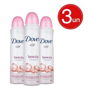 Desodorante Aerosol Dove Beauty Finish 89g/150ml Leve 3 Pague 2