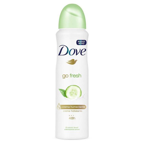 Desodorante Aerosol Dove Go Fresh Pepino Chá Verde 150ml