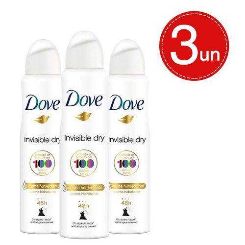 Desodorante Aerosol Dove Invisible Dry Leve 3 Pague 2