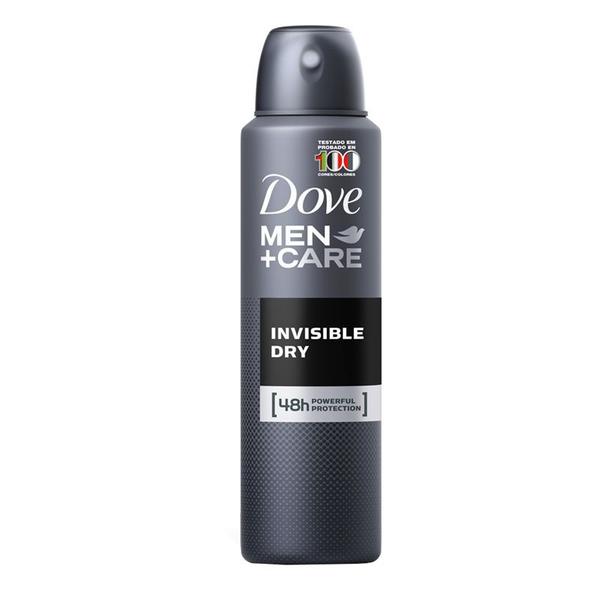 Desodorante Aerosol Dove Men+Care Invisible Dry Masculino 150ml - Unilever