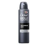 Desodorante Aerosol Dove Men+Care Invisible Dry Masculino 150ml