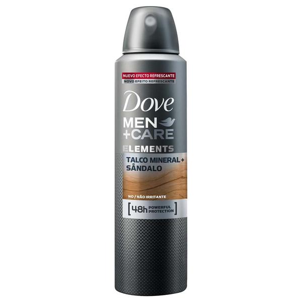 Desodorante Aerosol Dove Men Care Talco e Sândalo 150ml - Dove Derma
