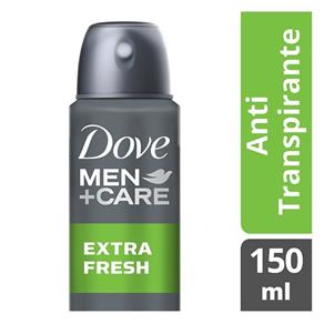 Desodorante - Aerosol Dove Men Extra Fresh - 150ml