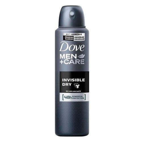 Desodorante Aerosol Dove Men Invisible Dry 89g/150ml