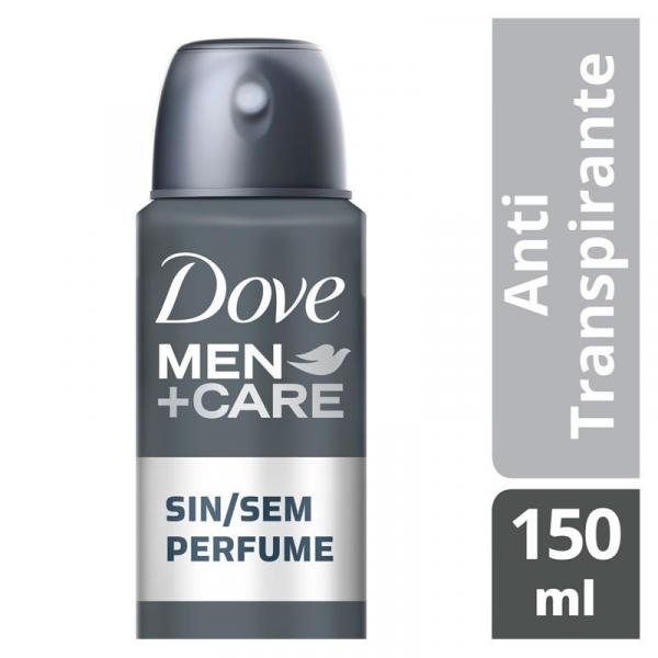 Desodorante Aerosol Dove Men Sem Perfume 89g/150ml