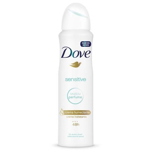 Desodorante Aerosol Dove Sensitive Sem Perfume 150ml - Unilever