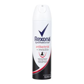 Desodorante Aerosol Feminino Antibacterial Invisible Rexona 90g
