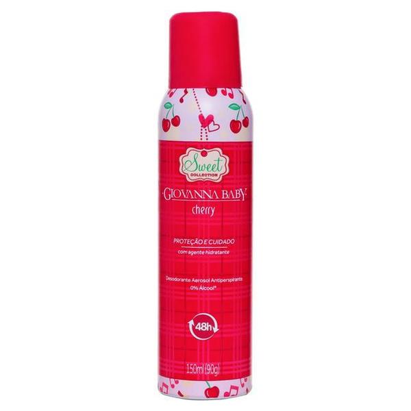 Desodorante Aerosol Giovanna Baby Cherry 150ml - Pro Nova Distribuidora e Comercio de Cosmetic
