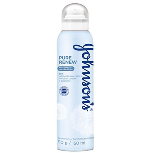 Desodorante Aerosol Johnsons Pure Renew 150ml - Johnsons