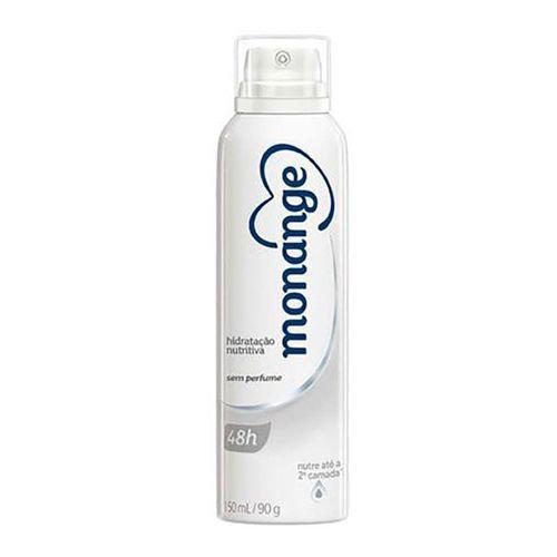 Desodorante Aerosol Monange Sem Perfume 150ml - Hypermarcas