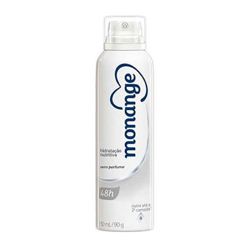 Desodorante Aerosol Monange Sem Perfume 150Ml