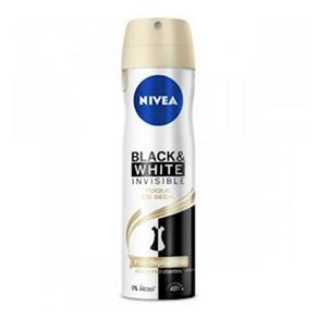 Desodorante Aerosol Nivea 150Ml Blackwhite Toque de Seda